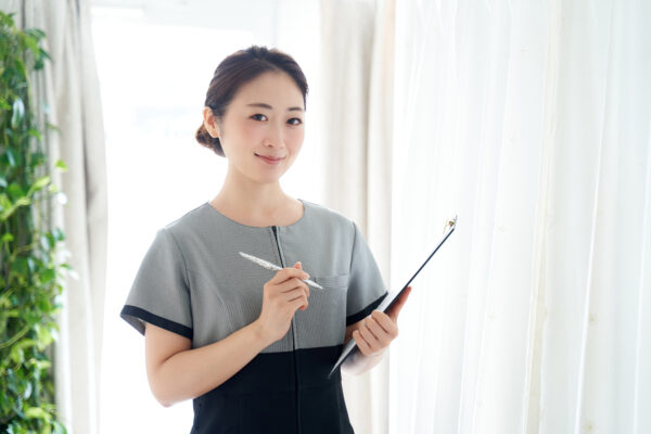 クリニックの女性